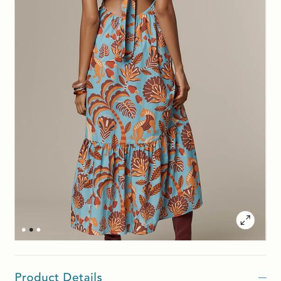 Farm Rio XS printed dress NWT - Picture 2 of 8